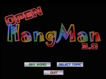 Open HangMan