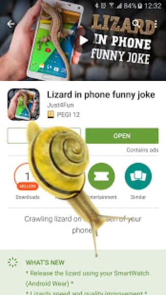 Snail in Phone best joke