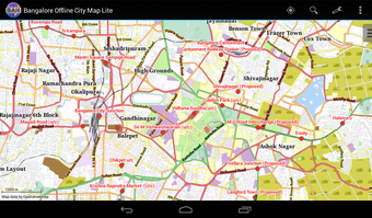 Bangalore Offline City Map