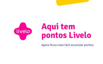 Aqui tem pontos Livelo!