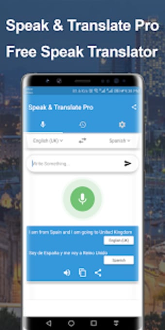 Speak and Translate - Voice Translator App