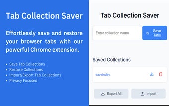 Tab Collection Saver