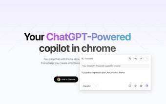 Fiona AI - Your ChatGPT-Powered copilot