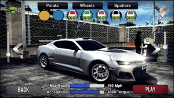 Camaro Drift Driving Simulator