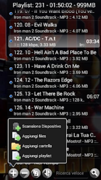 Music Player for PadPhone