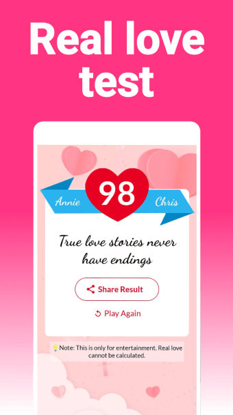 Love Tester: Real Love Test