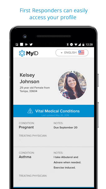 MyID  Medical ID Profile