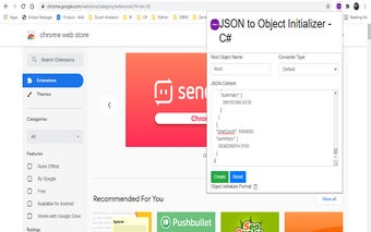 JSON to Object Initializer - C#