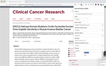 Molecular Oncology Almanac Connector