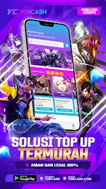 Yokcash - TopUp Game Murah