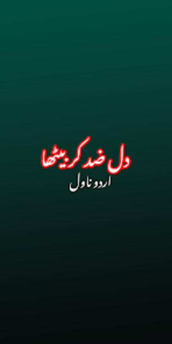 Dil Zid Kar Betha Urdu Novel