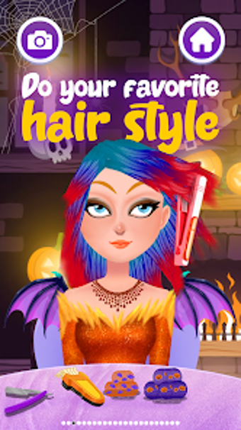 Hair Salon : Halloween Stylish