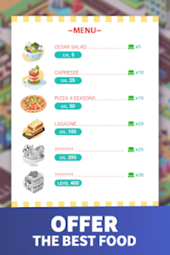 Idle Restaurant Tycoon - Food Empire Game