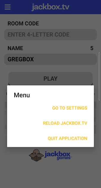 gregbox - jackbox player