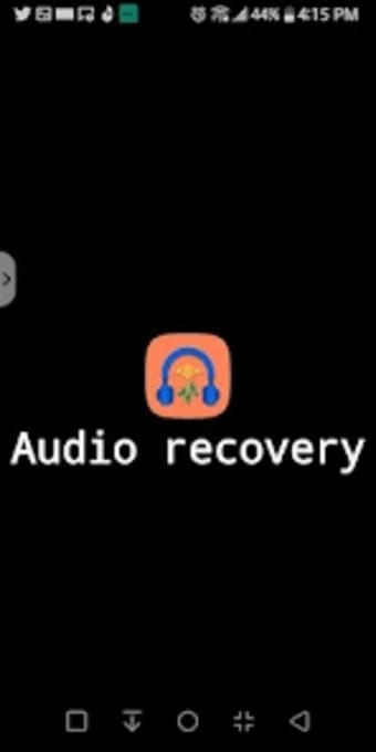 Recover audio recording