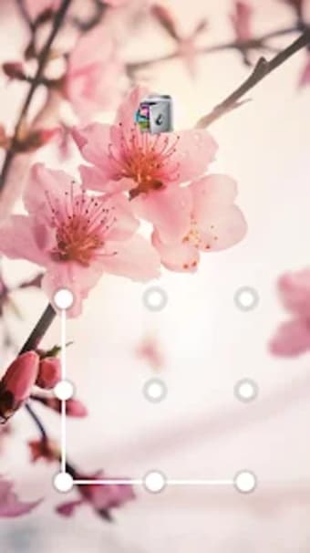 AppLock Theme Peach Blossoms