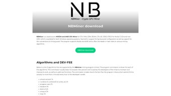 Imagen 0 para NBMiner