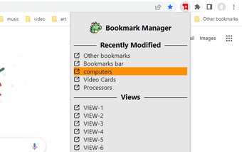 Dragon Bookmark Manager