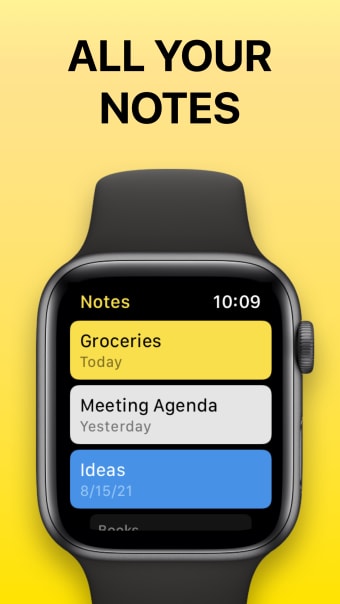 Notes for Apple Watch