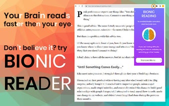 Bionic Reader