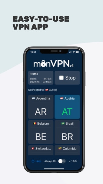 monVPN - Simple and Fast VPN