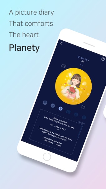 Planety - Mood Journal  Diary