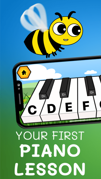 Bees Keys - First Piano Lesson