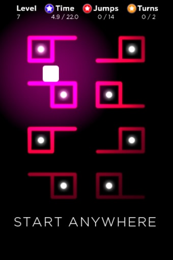 Neon Zone Free - a tilt and turn puzzle