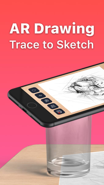 AR Drawing: Trace to Sketch