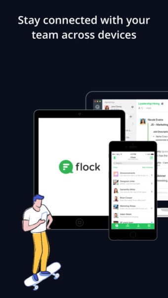 Flock: Team Communication App