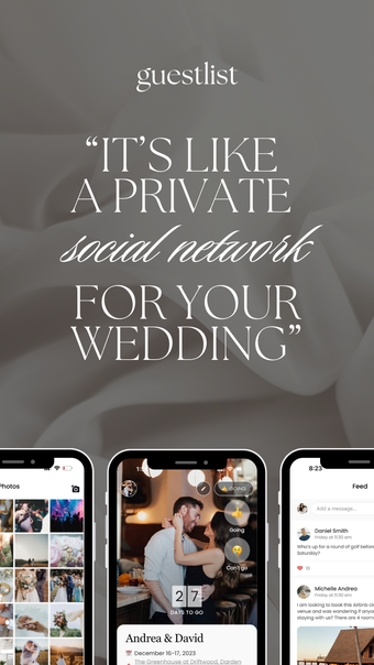 Guestlist Wedding App