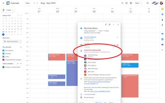 Cost Of Meeting for Google Calendar