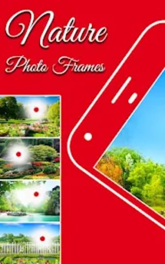 Nature photo editor: frames
