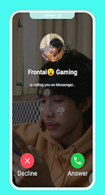 Video Call Frontal Gaming Fake