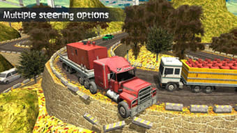 Truck Driving Uphill : Truck simulator games 2020