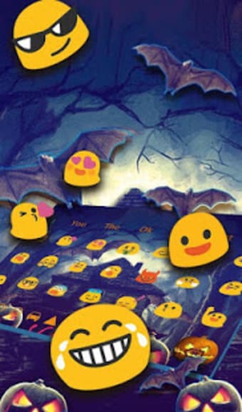 Spend Halloween Together Keyboard Theme