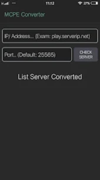 MC Server Converter -  Join