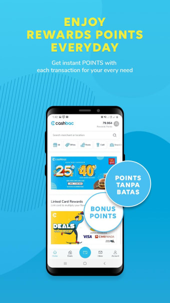 Cashbac  Instant Rewards App