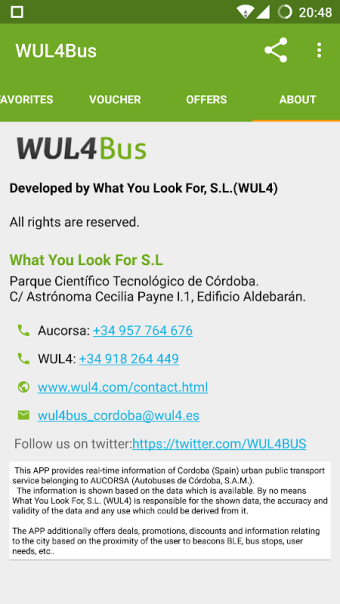 WUL4BUS (Cordoba Buses Spain)