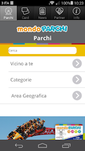 MondoParchi App Ufficiale