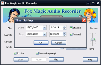 Fox Magic Audio Recorder