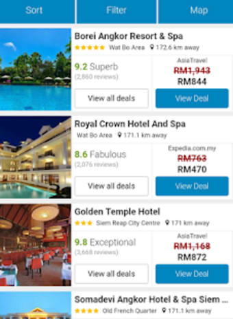 Booking Cambodia Hotels