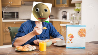 Baldi Eats His Cereal