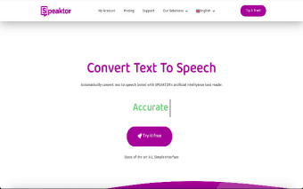 Speaktor: Convert Text to Audio