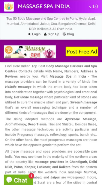 Massage Spa India