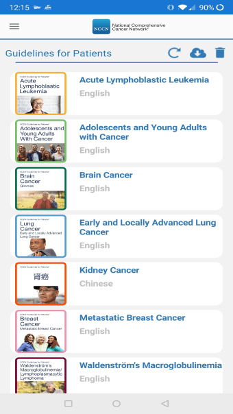 NCCN Patient Guides for Cancer