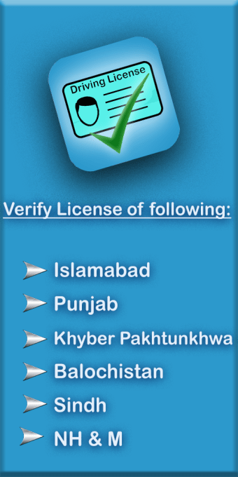 Driving License Verification