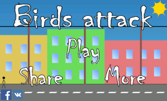 Birds attack
