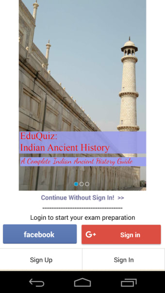 EduQuiz:Ancient Indian History