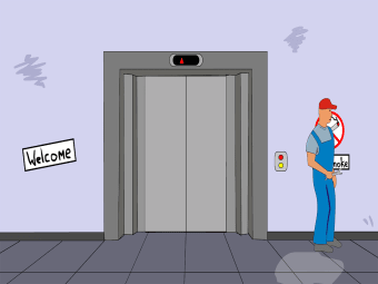 Stickman Escape Lift 2 : Funny Escape Simulation